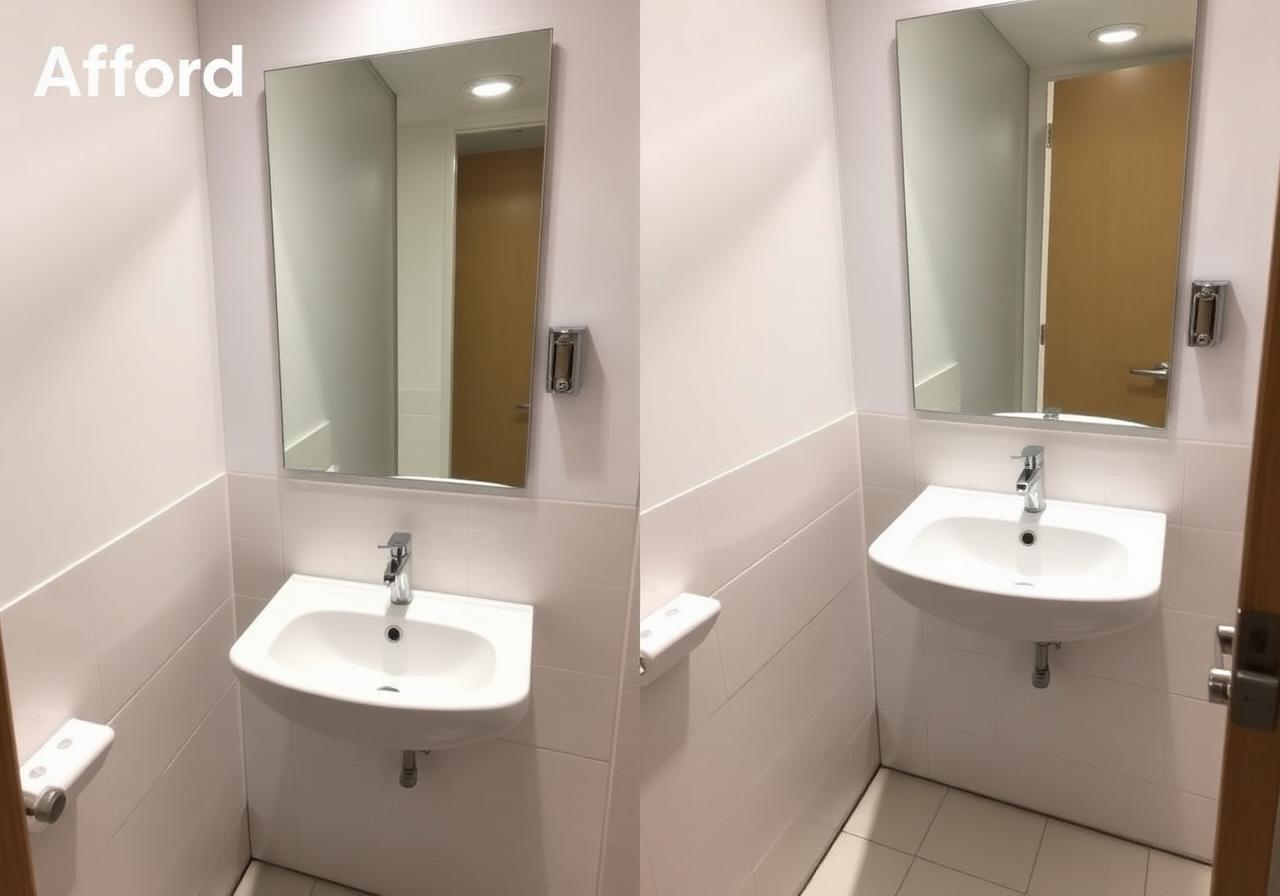 Office Bathroom Sanitation β after