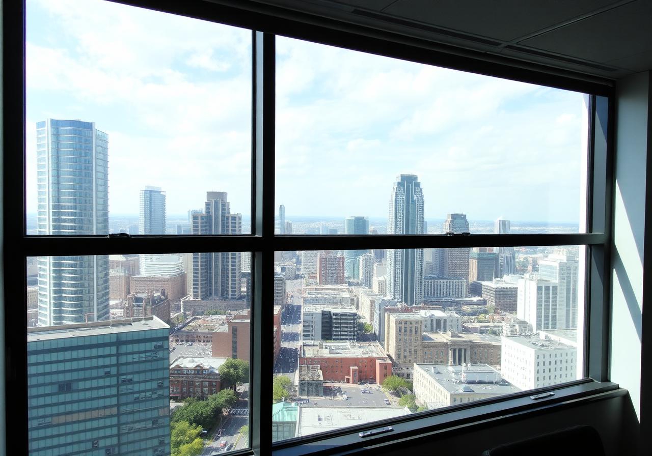 High-Rise Window Clean β after